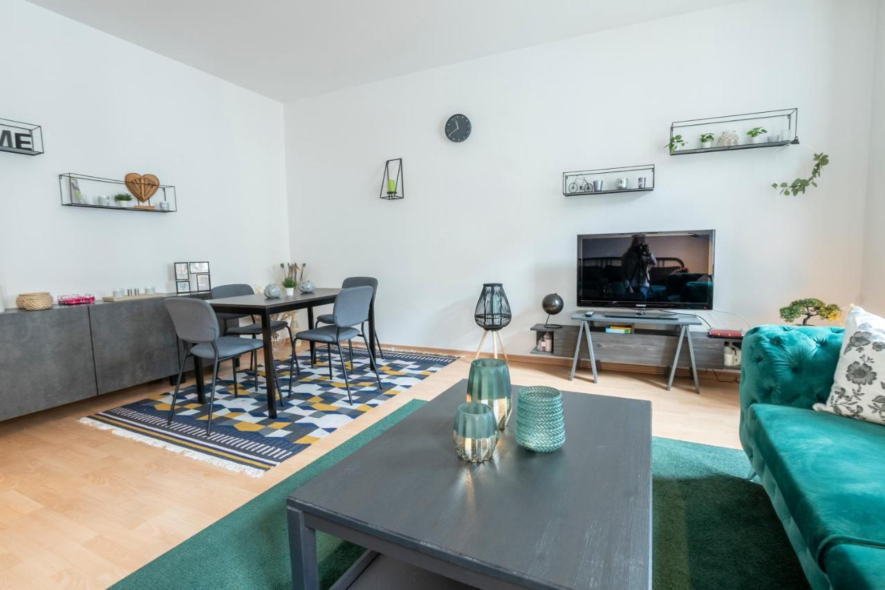 Zwickau Mittendrin, Tolles Balkon-Apartment 외부 사진