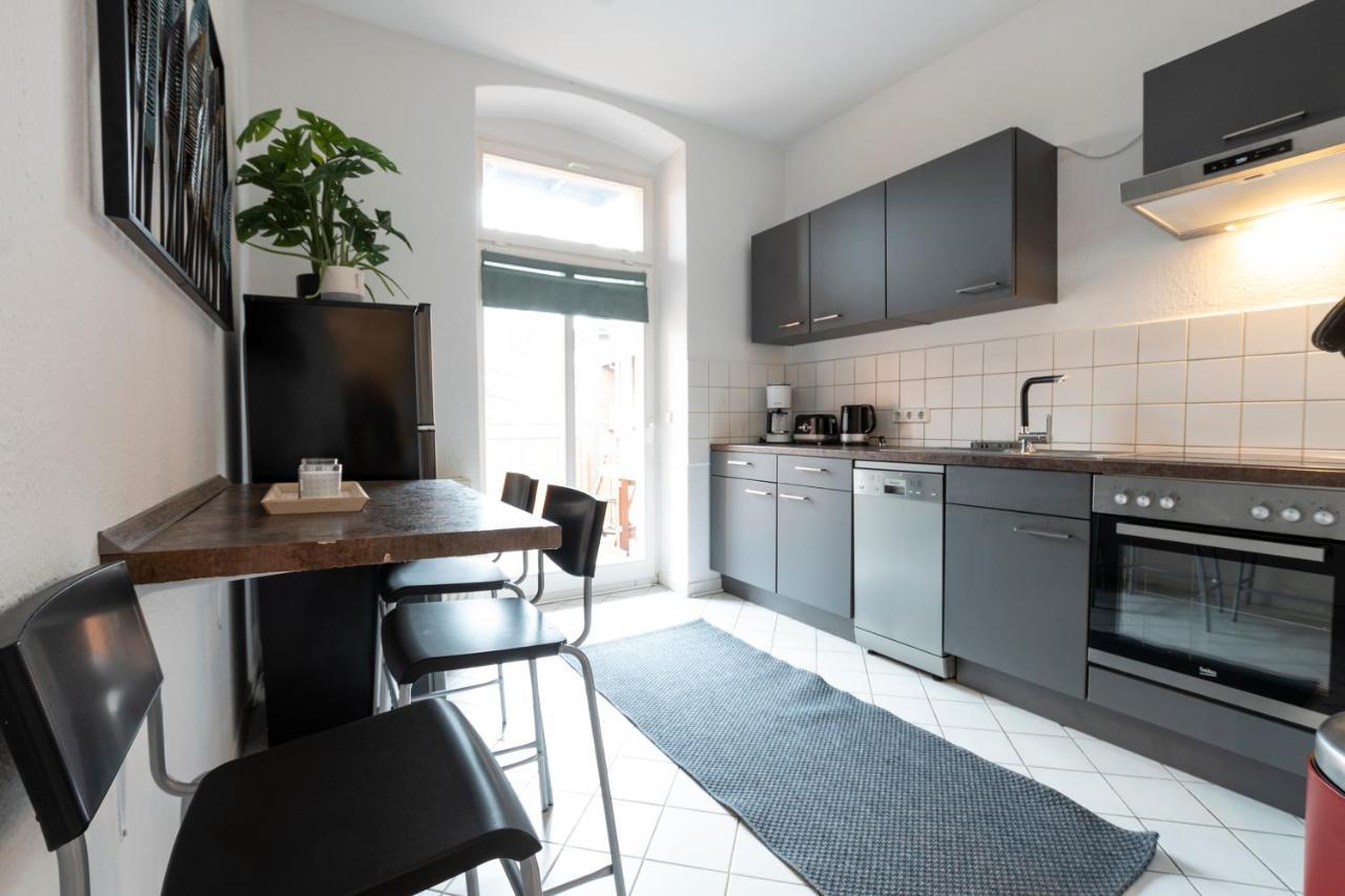 Zwickau Mittendrin, Tolles Balkon-Apartment 외부 사진