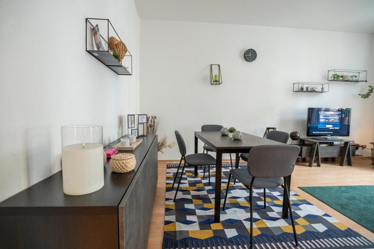 Zwickau Mittendrin, Tolles Balkon-Apartment 외부 사진
